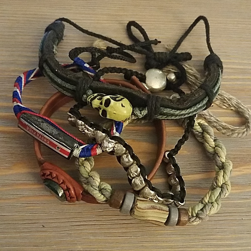 Various bracelets